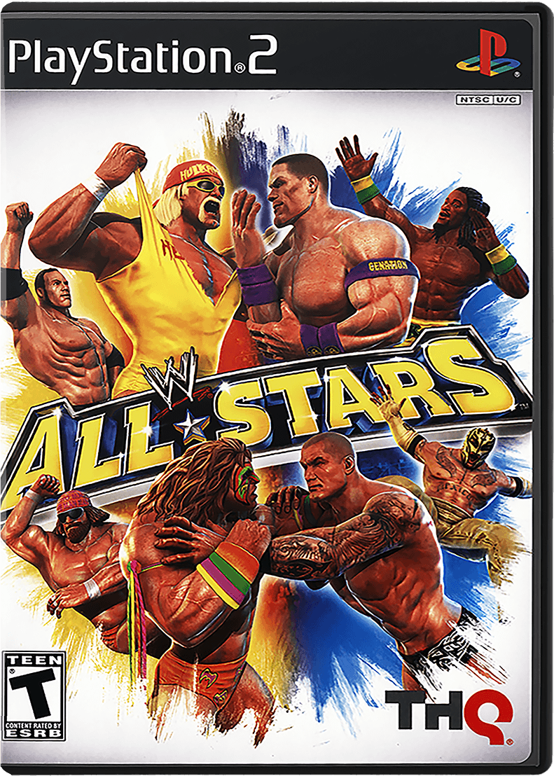 WWE All Stars box art for Playstation 2